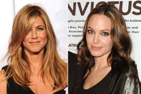 Jennifer Aniston Vs Angelina Jolie Its A Face Off And Jen Wins