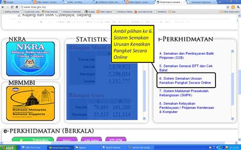 Untuk makluman anda, semakan keputusan kenaikan pangkat guru dan kpm 2021 boleh dibuat secara online menerusi portal rasmi naik pangkat. Pentaksiran Berasaskan Sekolah: Semak Urusan Kenaikan ...