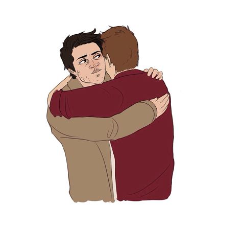 Destiel Hug Dean And Castiel Fan Art 38001604 Fanpop