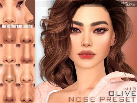 23 Best Sims 4 Nose Presets You Should Have In Your Cc Folder