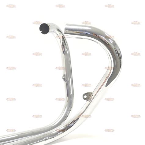 Triumph T120 Tr6 Tt Style 2 Into 2 Tuned Chrome Exhaust 008 0620