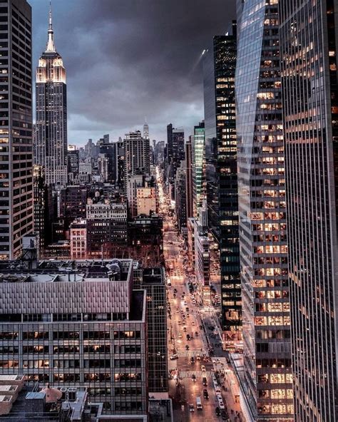 Nycgo On Instagram “looking Down Sixth Avenue From Around 45th Street