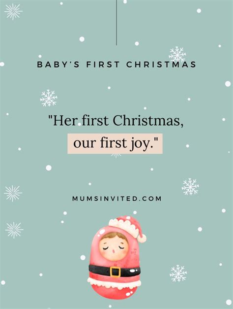 171 Babys First Christmas Quotes Captions And Card Messages 2024