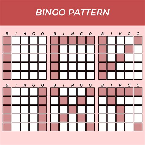 Popular Bingo Game Patterns