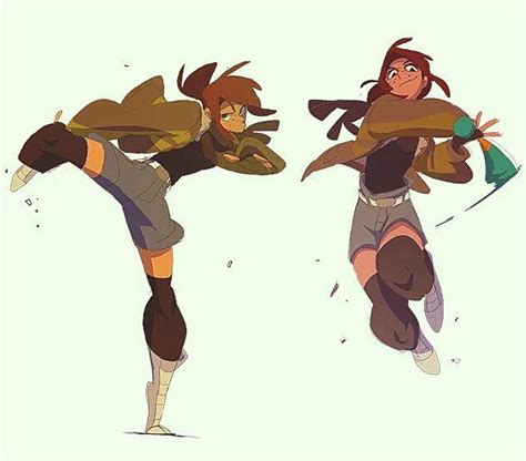 Long Time No Action Girl Crazyflush By Grassflu Character Poses