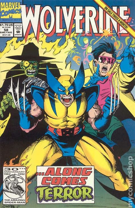 Wolverine Comic Books Issue 58 1992