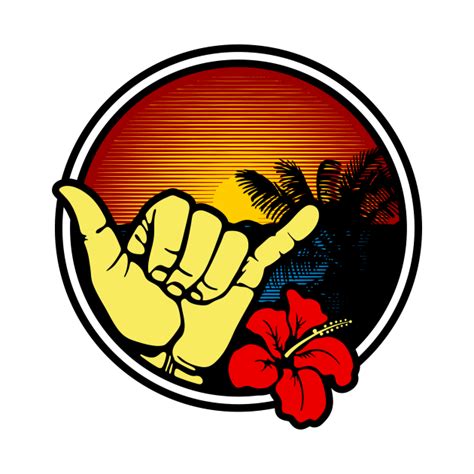 Hang Loose Shaka Sign Hang Loose T Shirt Teepublic