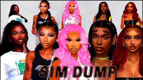 Patreon Female Sim Dump Cc Folder And Sim Download Sims 4 Youtube