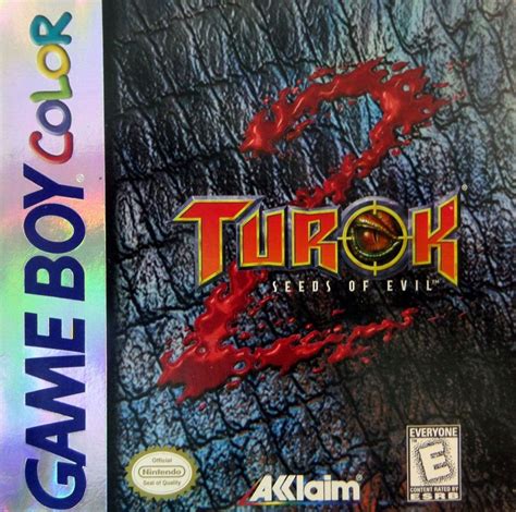 Turok 2 Seeds Of Evil For Game Boy Color 1998