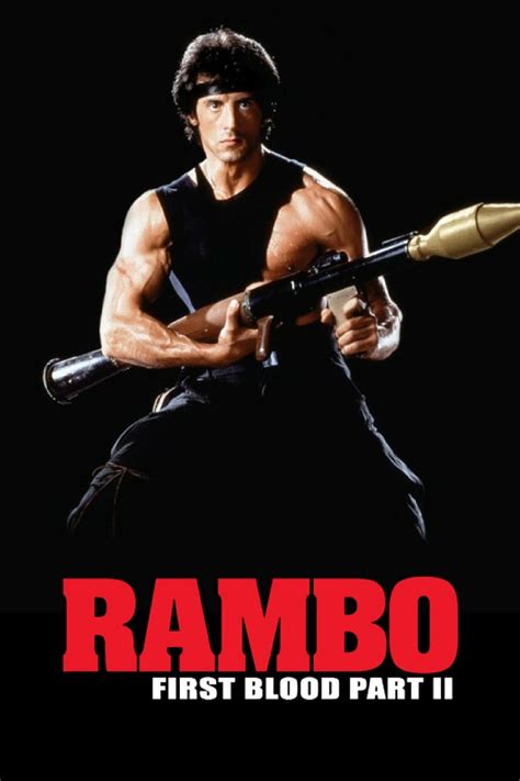 Rambo First Blood Part Ii 1985 Posters — The Movie Database Tmdb