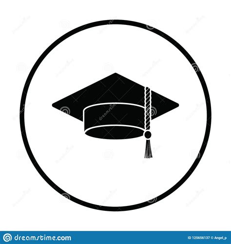 Graduation Cap Icon Stock Vector Illustration Of Isolated 125656137
