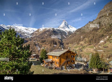 Matterhorn In Switzerland Stock Photo Alamy