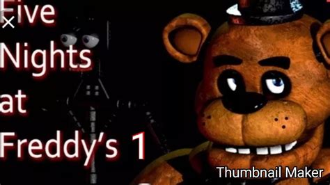 Încercăm Five Night s at Freddy s Horror game 1 YouTube