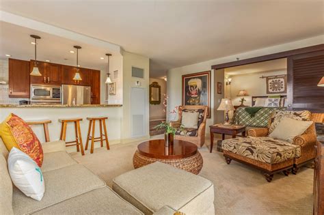 Views of the blue pacific are prominent from the living room, bedrooms and/or kitchen areas. Kaanapali Alii - 1 Bedroom Partial Ocean View | Kaanapali ...