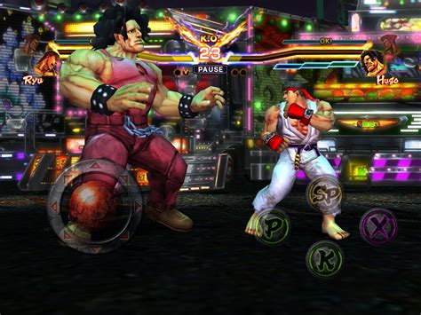 Street Fighter X Tekken Đỉnh Cao đối Kháng Trên Di động