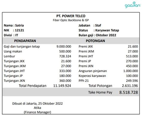 Contoh Form Slip Gaji Di Excel Adh Excel Tutorial Hot Sex Picture