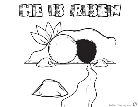 We have collected 36+ jesus has risen coloring page images of various designs for you to. He is Risen Easter coloring pages Resurrection of Jesus ...