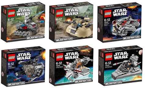 Lego Star Wars Microfighters Sets And 75044 75046 Toys N Bricks