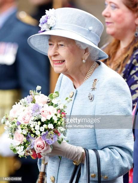 Queen Elizabeth Ii Attends Ceremony Of The Keys At Holyrood Palace
