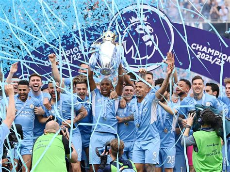 Manchester City Wins Epl Title As Liverpool Fall Short Leeds Avoid