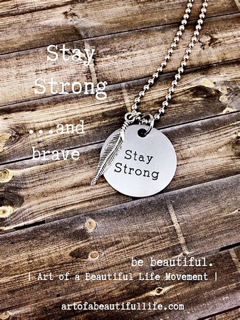 Inspirational Necklace Quote Necklace Motivational Necklace