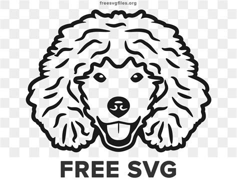 Poodle Head Dog Svg Cut Files For Cricut And Silhouette