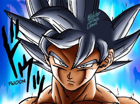 Goku Coloreado A Dibujo De Toyotaro By Victortostado On Deviantart In