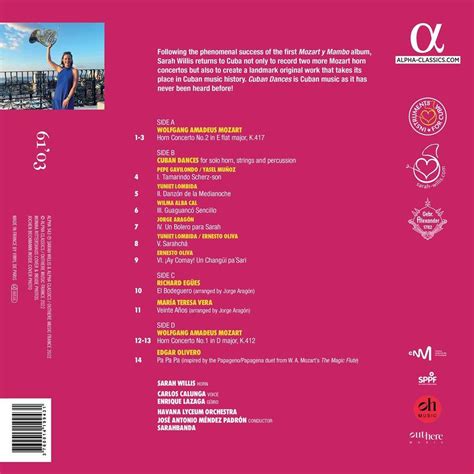 Sarah Willis Mozart Y Mambo 2 180g Pink Vinyl 2 Lps Jpc