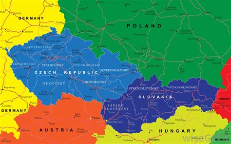 Physical map of slovakia showing major cities, terrain, national parks, rivers, and surrounding countries with international borders and outline maps. What Should I Know About Slovakia? (with pictures)