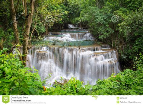 Beautiful Waterfall Stock Image Image Of Fresh Natural