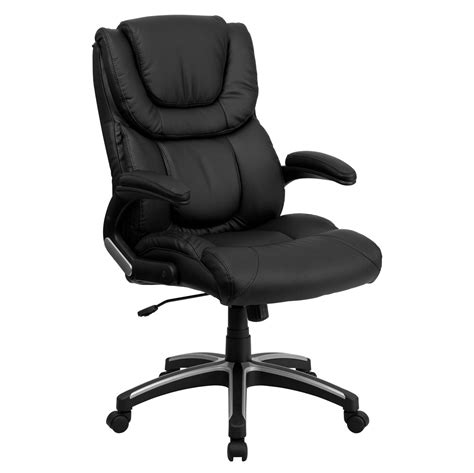 High Back Black Leather Executive Office Chair Bt 9896h Gg