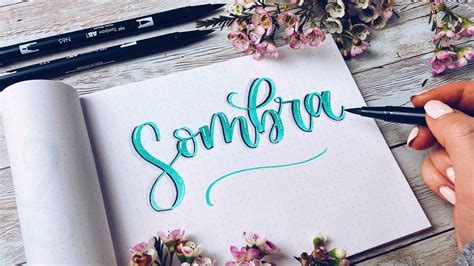 C Mo Hacer Sombras En Lettering Youtube