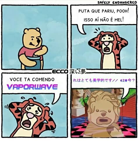 Você Tá Comendo Vaporwave Meme By Kirbymemes Memedroid