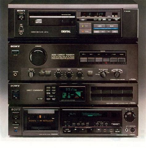 Early 1980s Vintage Sony Es Audio Stereo Pinterest