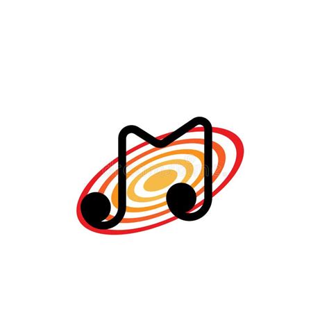 Music Audio Wave Logo Template Design Vector Icon Illustration Stock