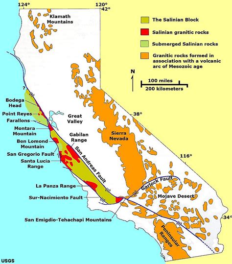 412 California Geology And Plate Tectonics History Geosciences