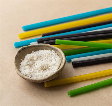 Eco Friendly Biodegradable Rice Straws