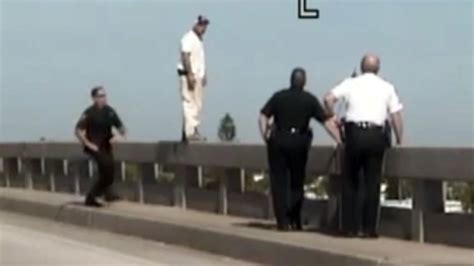 Florida Deputies Save Suicidal Man On Bridge