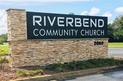 Mountain Rust Church Sign Realstone Systems