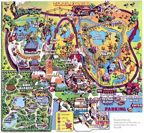 Busch Gardens Map Tampa Fasci Garden