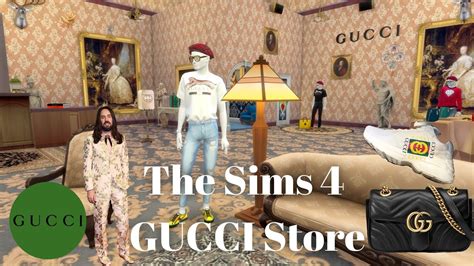The Sims 4 Gucci Store 🛍 Youtube