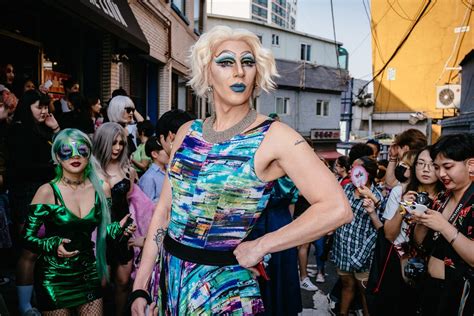 South Koreas First Drag Parade Was A Win For Queer Visibility Them