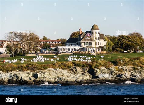 Castle Hill Inn In Newport In Usa Stock Photo Alamy