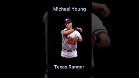 Michael Young Texas Rangers Lost Legends Shorts Youtube