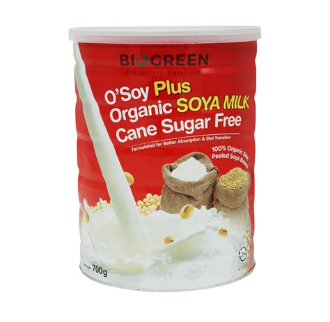 Biogreen Org Soya Milk Powder 700g Hk Healthy And Organic Food Choices Organic Plus