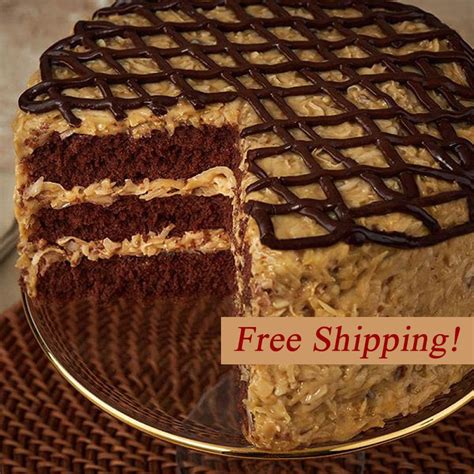 Divide the batter among the prepared pans and smooth the tops. German Chocolate Layer Cake | Cake Delivery | Savannah's ...