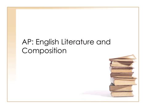 Ap English Literature And Composition