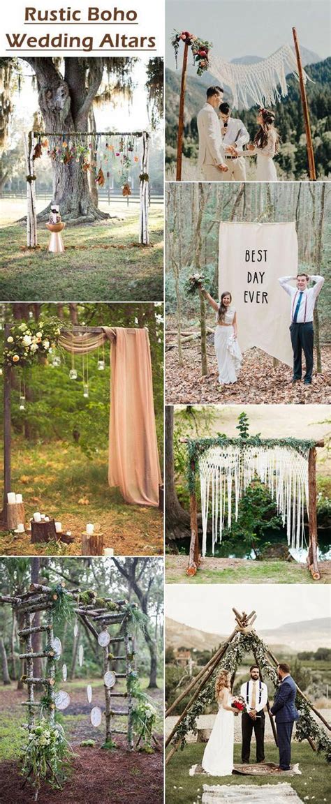 25 Chic And Easy Rustic Wedding Arch Ideas For Diy Brides Arch