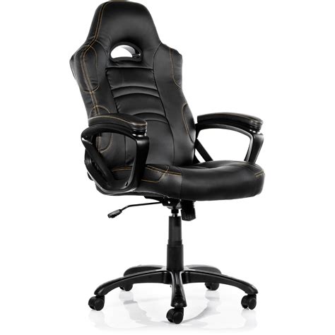 Upholstered in bold, contrasting colors but maintains a professional look, this gamer chair can. Arozzi Enzo Gaming Chair (Black) ENZO-BK B&H Photo Video