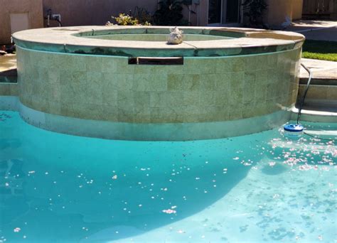 Clean surface dirt and other debris from the coping and grout before you attempt any other cleaning. About Nate's Pool and Tile